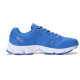 Men's lightweight leather stitching mesh running shoes