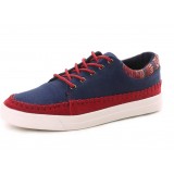 Men's low cut canvas shoes