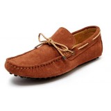 Men's matte casual leather shoes