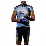 Men's short-sleeved cycling clothing kit