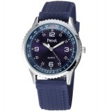 Men's silicone strap casual quartz watch