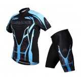 Men's summer short -sleeved cycling clothing kit