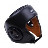 Microfiber leather professional kickboxing helmet