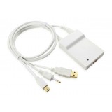 mini Displayport to HDMI cable / mini dp to HDMI with USB + channel audio 5.1