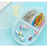 Mini plastic sundries storage box