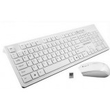 Minimalist ultrathin wireless keyboard and mouse set