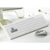 Minimalist wireless keyboard and mouse set