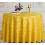 Mixed fabrics embossed table cloth