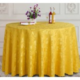 Mixed fabrics embossed table cloth