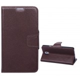 Mobile phone Leather Case with stand for Samsung note3