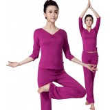moder V-Neck dancing yoga clothing suit