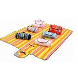 Moisture proof fleece camping mat