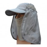 Multi-purpose anti-mosquito fishing cap