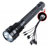 Multifunction 35-85W HID Flashlight