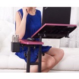 Multifunction adjustable laptop table