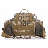 Multifunction camouflage nylon shoulder bag