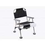 Multifunction stainless steel folding fishing chair