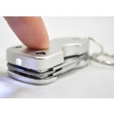 Multifunction Tool LED Torch Keychain