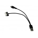 Multifunction USB data cable / charger cable