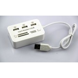 multifunction usb splitter / USB tf sd card reader with power