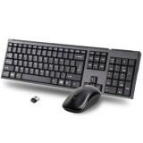 Mute wireless keyboard and mouse set