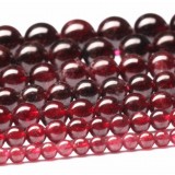 Natural garnet crystal beads chain