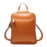 New backpack bags fashionable institute wind PU female bag