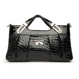 New European and American fashion tide crocodile grain bag female special hand bag