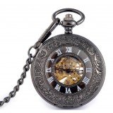 New style ladies retro mechanical pocket watch Students promotional watches