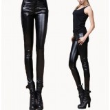 New style PU leather leggings