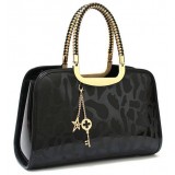 Newest spring & summer fashion patent leather ladies handbag