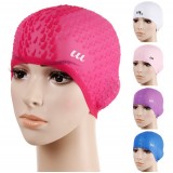 Non-slip pattern Silicone swimming cap