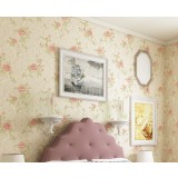 Non-woven 3D flowers wall stickers