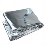 Outdoor life-saving emergency thermal insulation blanket