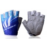 Palm pad design half finger cycling gloves