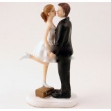 personality kiss cake topper