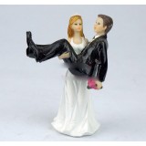 Personality wedding cake topper