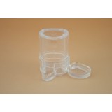 Pet reptiles acrylic 2 in 1 Feeder