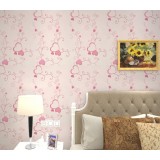 Pink heart wall stickers