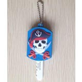 Pirates LED Flashlight Torch Keychain
