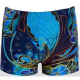 Printing large size men's swimming trunks