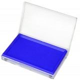 Quick-drying rectangular blue ink pad