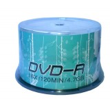 Recordable disk DVD-R 4.7G 16X blank Media 50 disc 