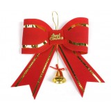 Red Christmas decoration bow