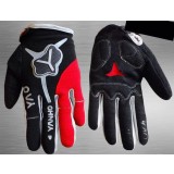 reflective strip cycling gloves