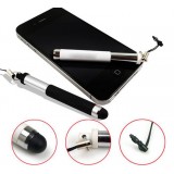 Retractable capacitive touch pen