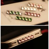 Rhinestone dust plug for iphone4/4s data interface