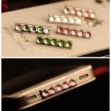 Rhinestone dust plug for iphone4/4s data interface