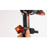 Rhombic USB charging Bicycle taillights