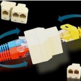 RJ45 cable connectors / Ethernet Splitter Connector Adapter